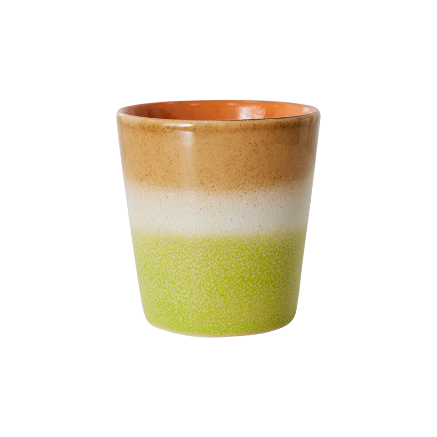 70's keramík bolli - eclipse