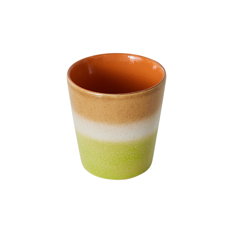 70's keramík bolli - eclipse