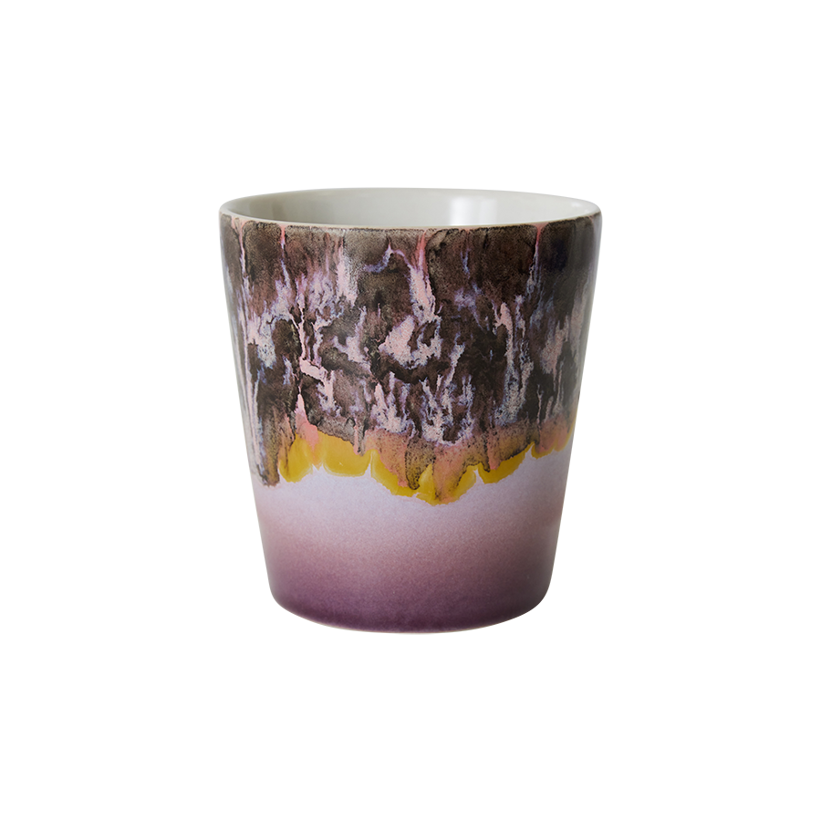 70's keramík bolli - blast