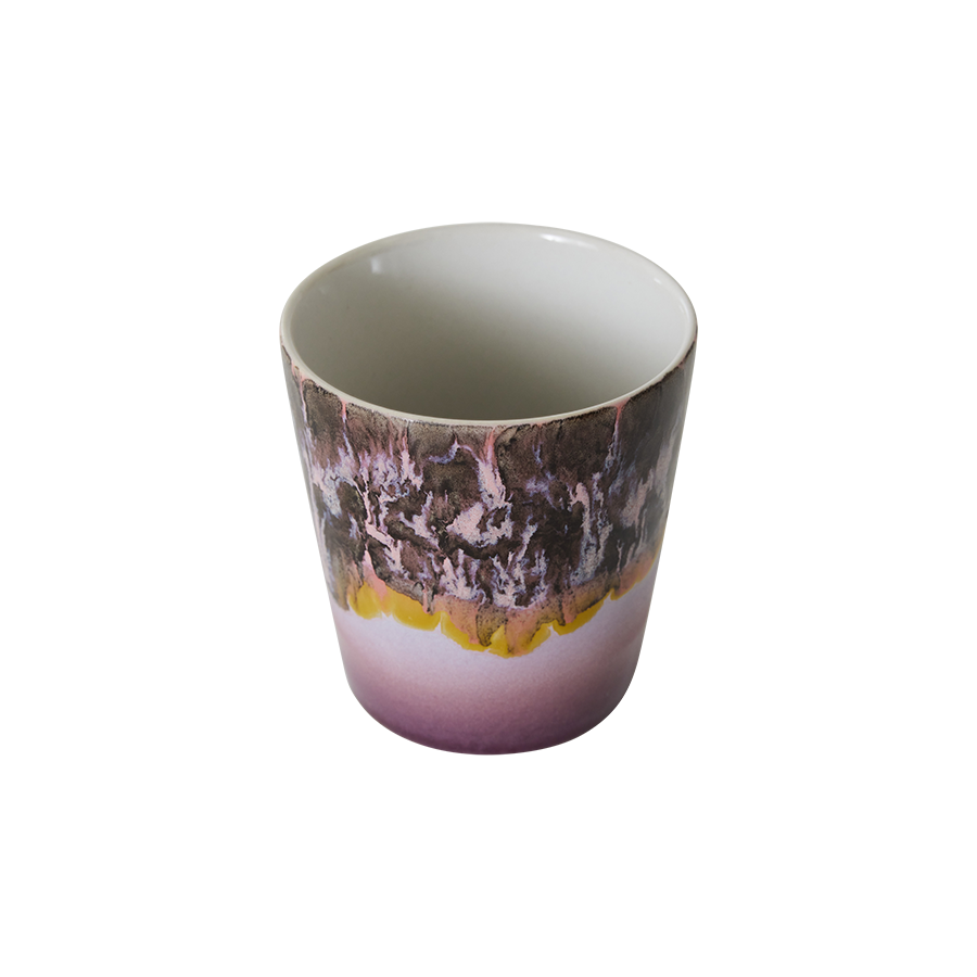 70's keramík bolli - blast