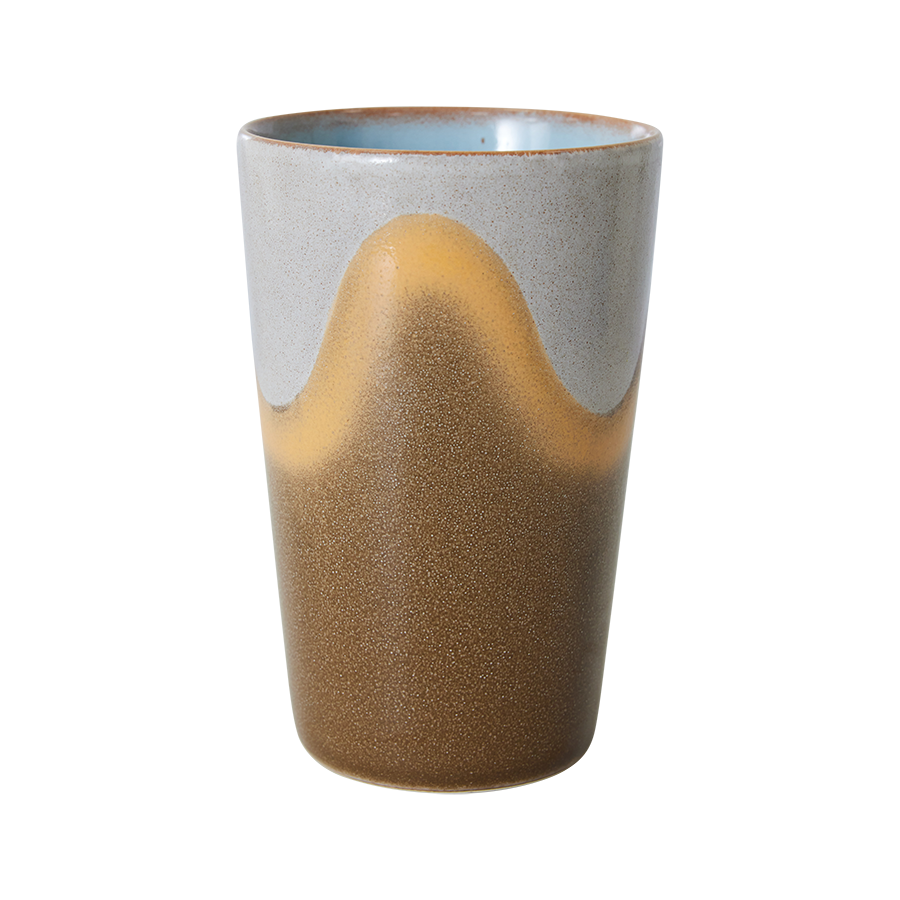 70's keramík tebolli - oasis