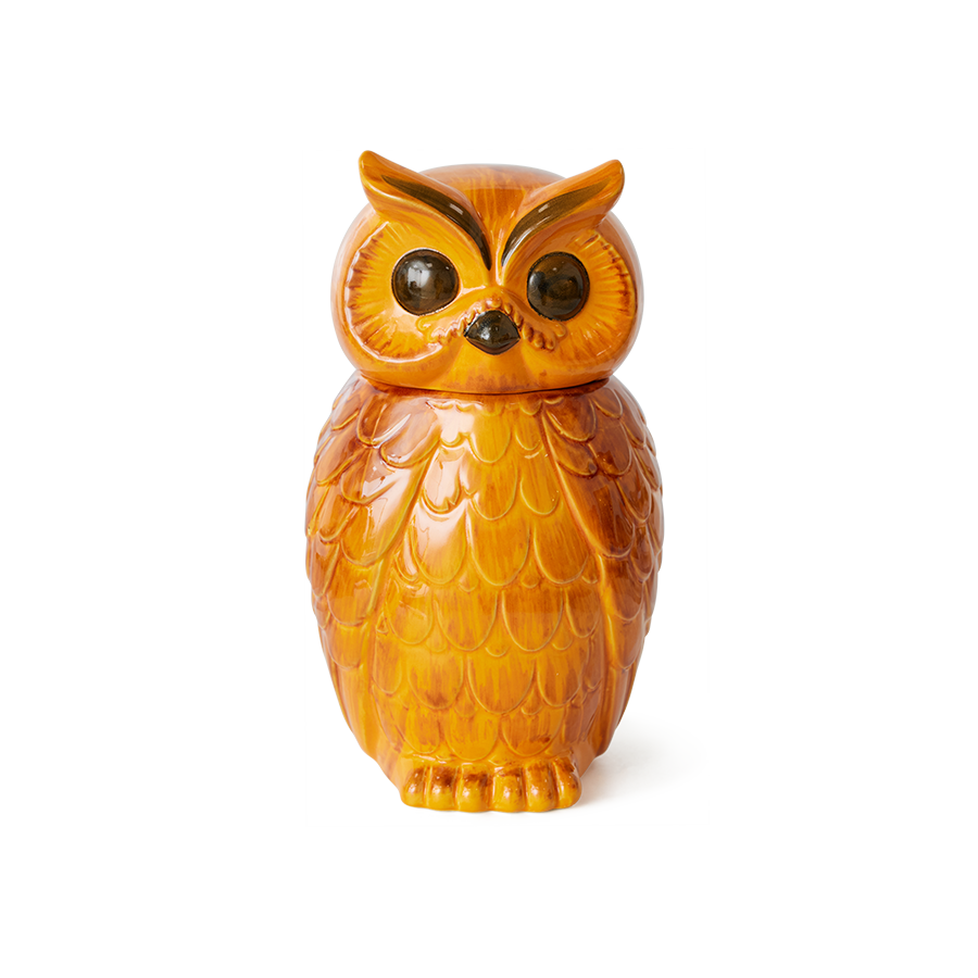 Ílát - Owl/tangerine