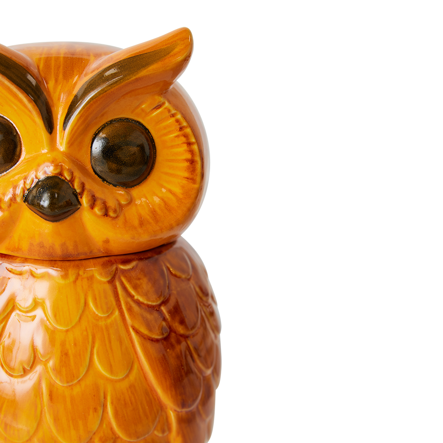 Ílát - Owl/tangerine