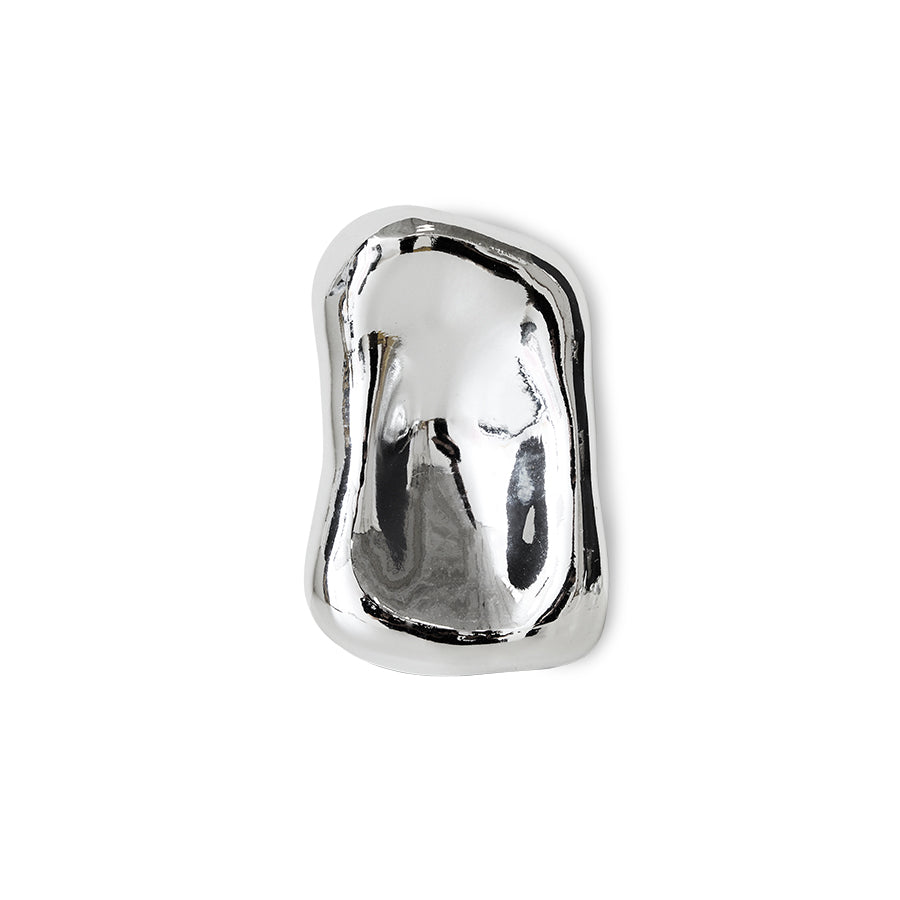 Glerskúlptúr - Chrome no. 3