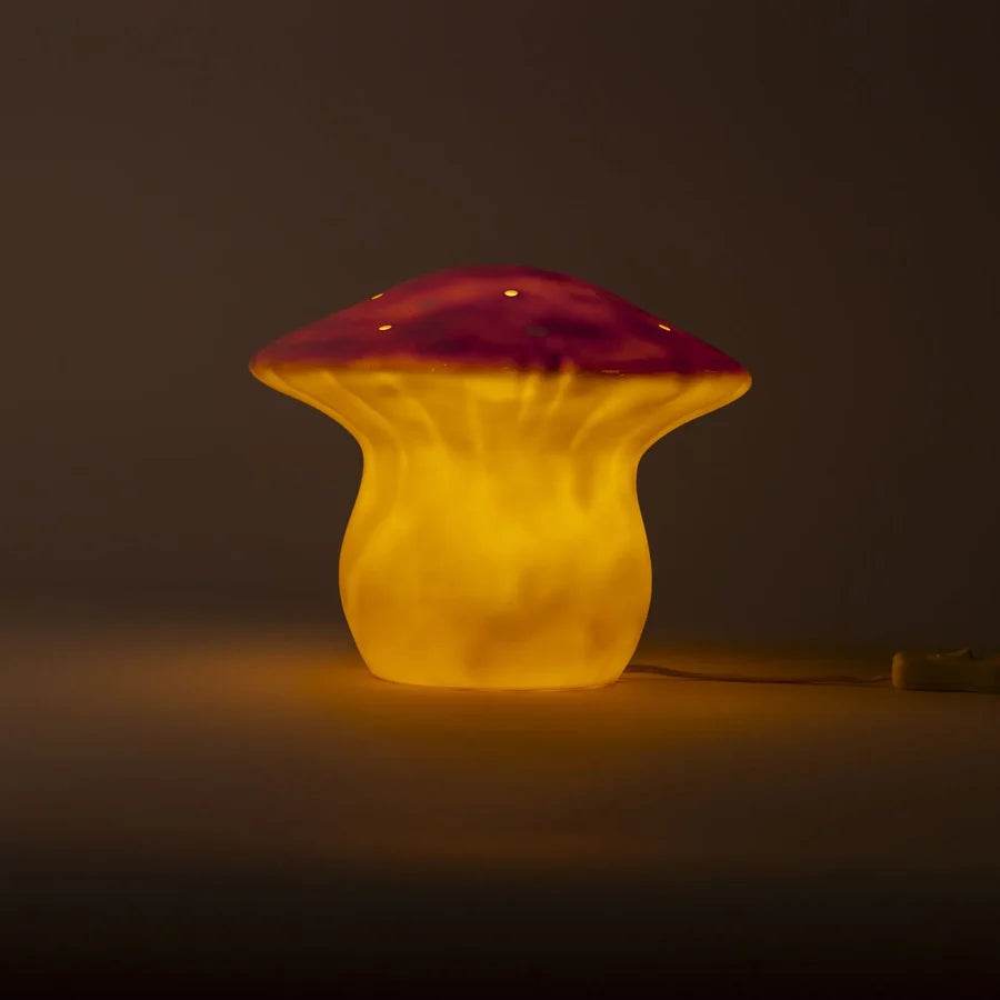 Lampi - Vintage Pink Mushroom (medium)