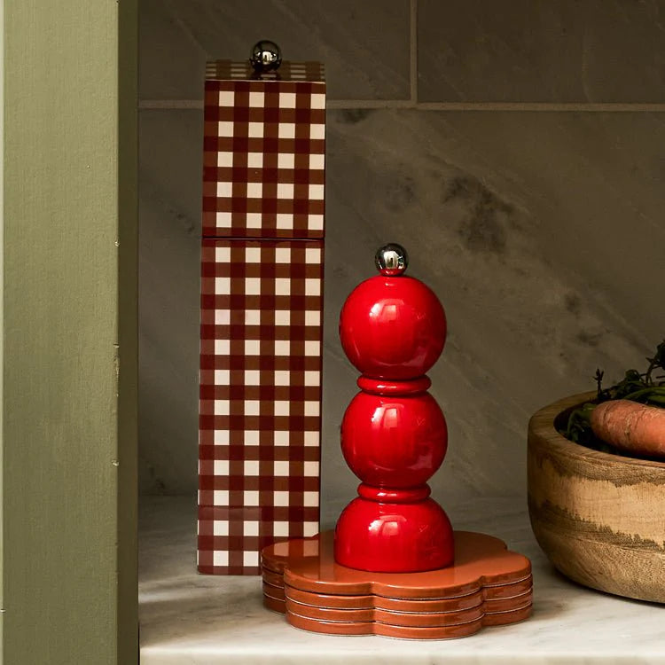 Salt & pipar staukur - mini bob/red