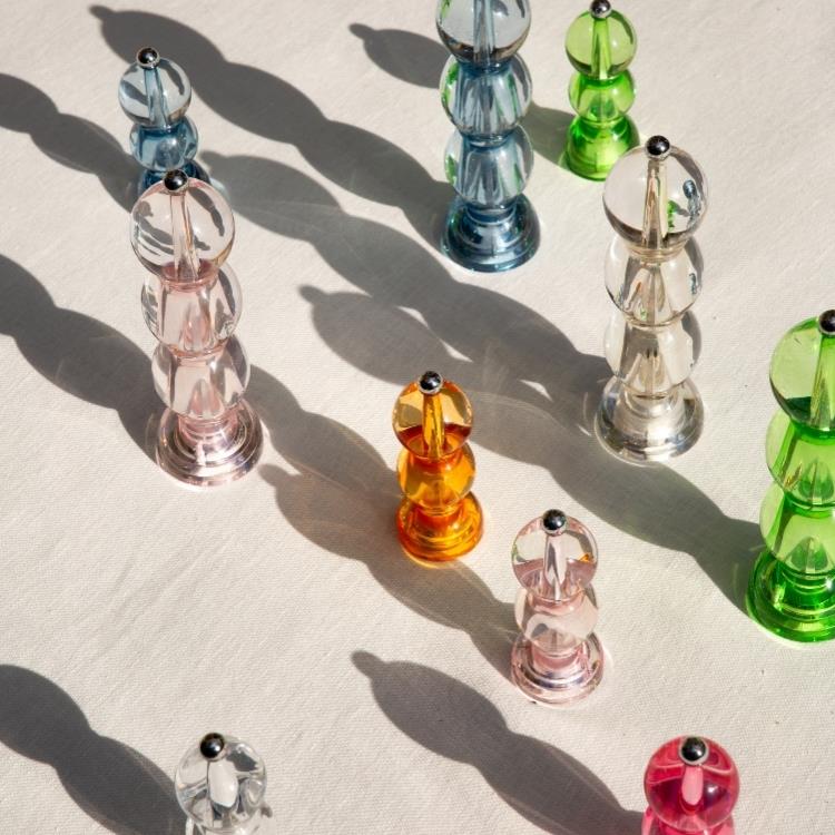 Salt & pipar staukur - bobbin/icy clear