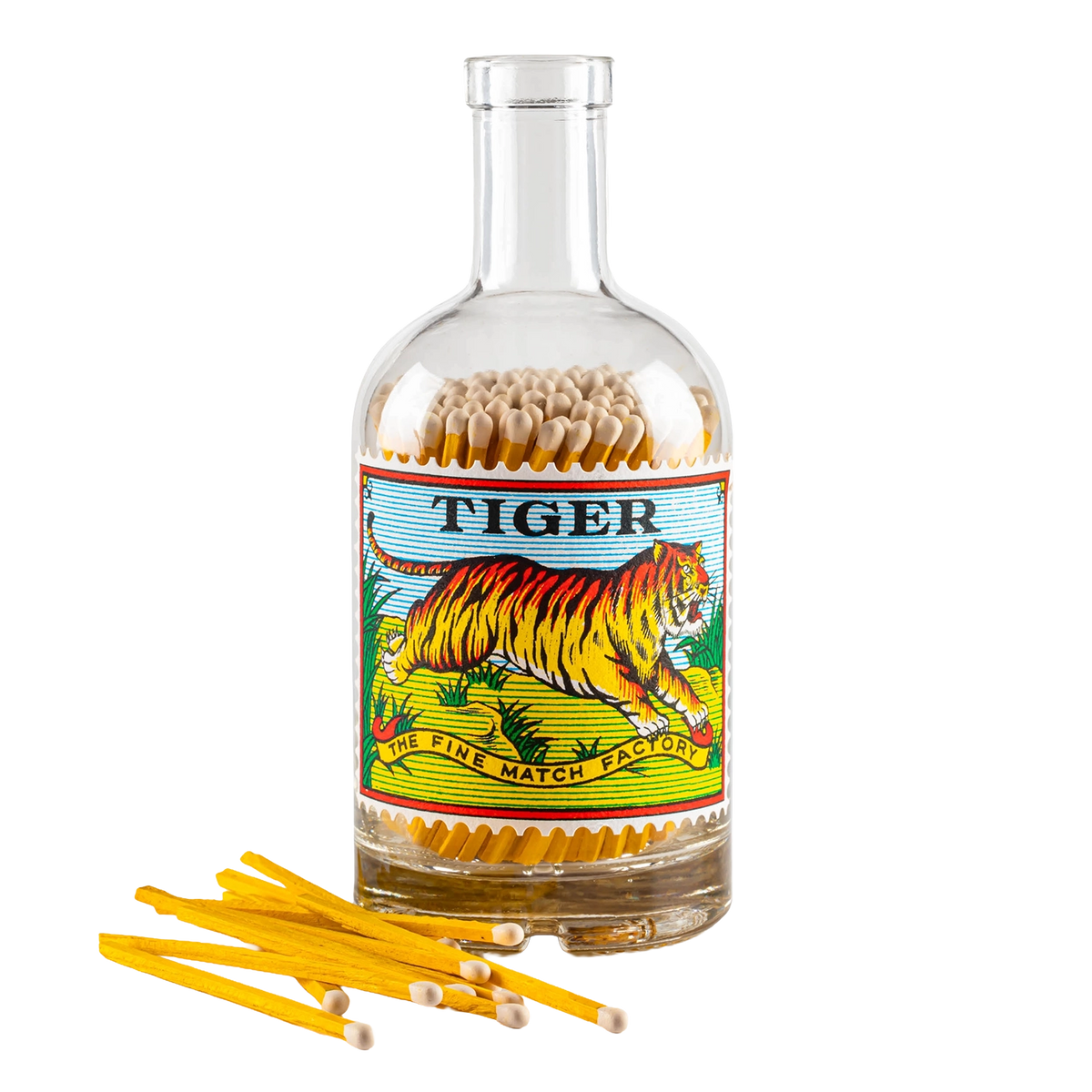 Eldspýtur í flösku - The Tiger Stamp