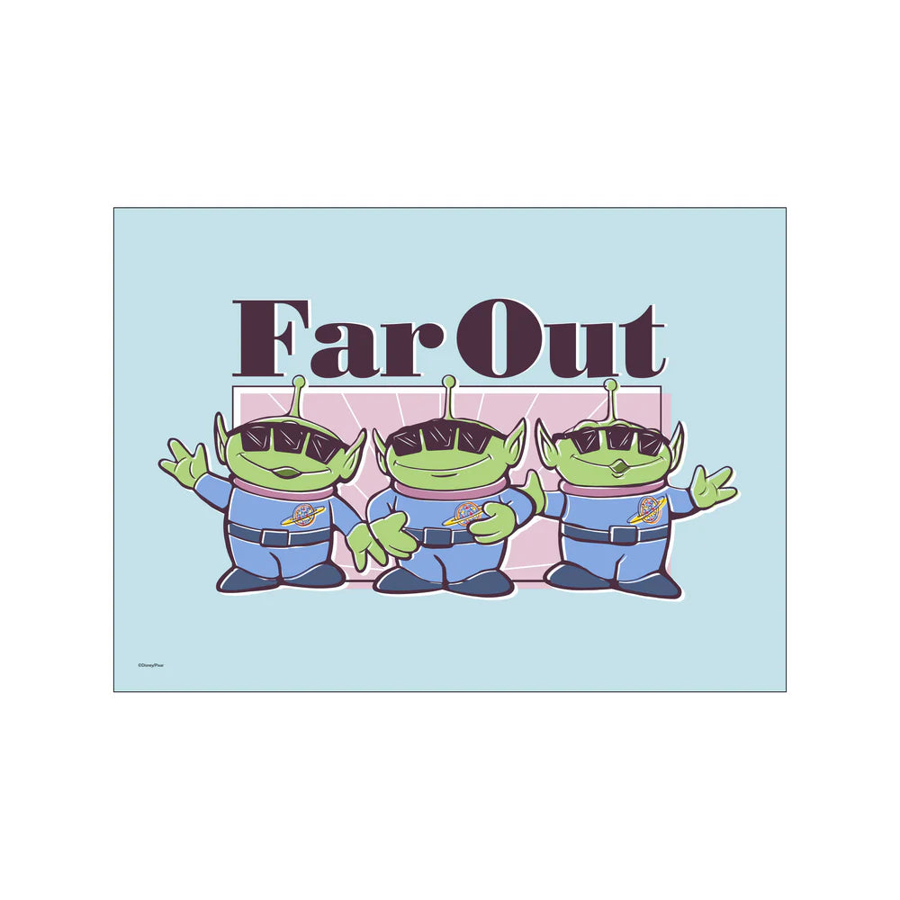 Veggspjald Toy Story - Aliens/Far Out