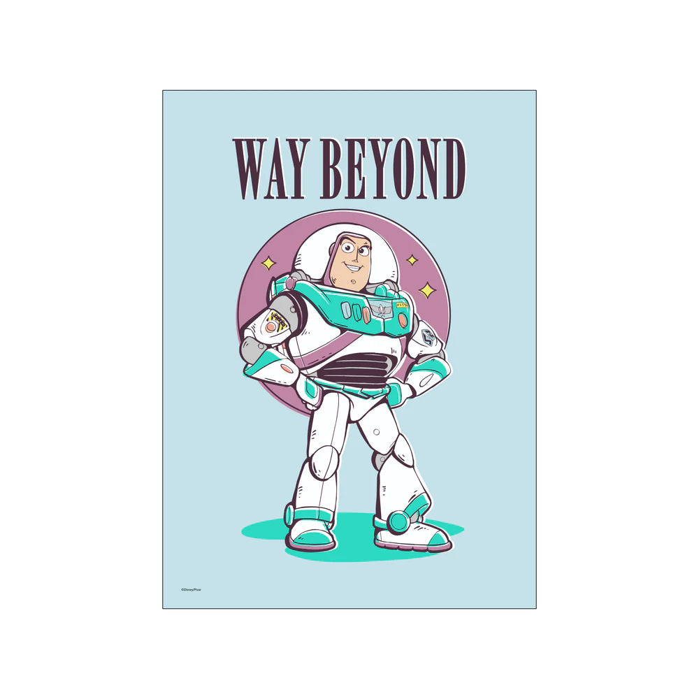 Veggspjald Toy Story - Buzz Light/Way Beyond