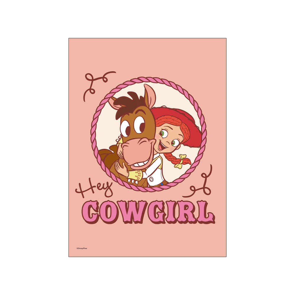 Veggspjald Toy Story - Jessie/Hey Cowgirl