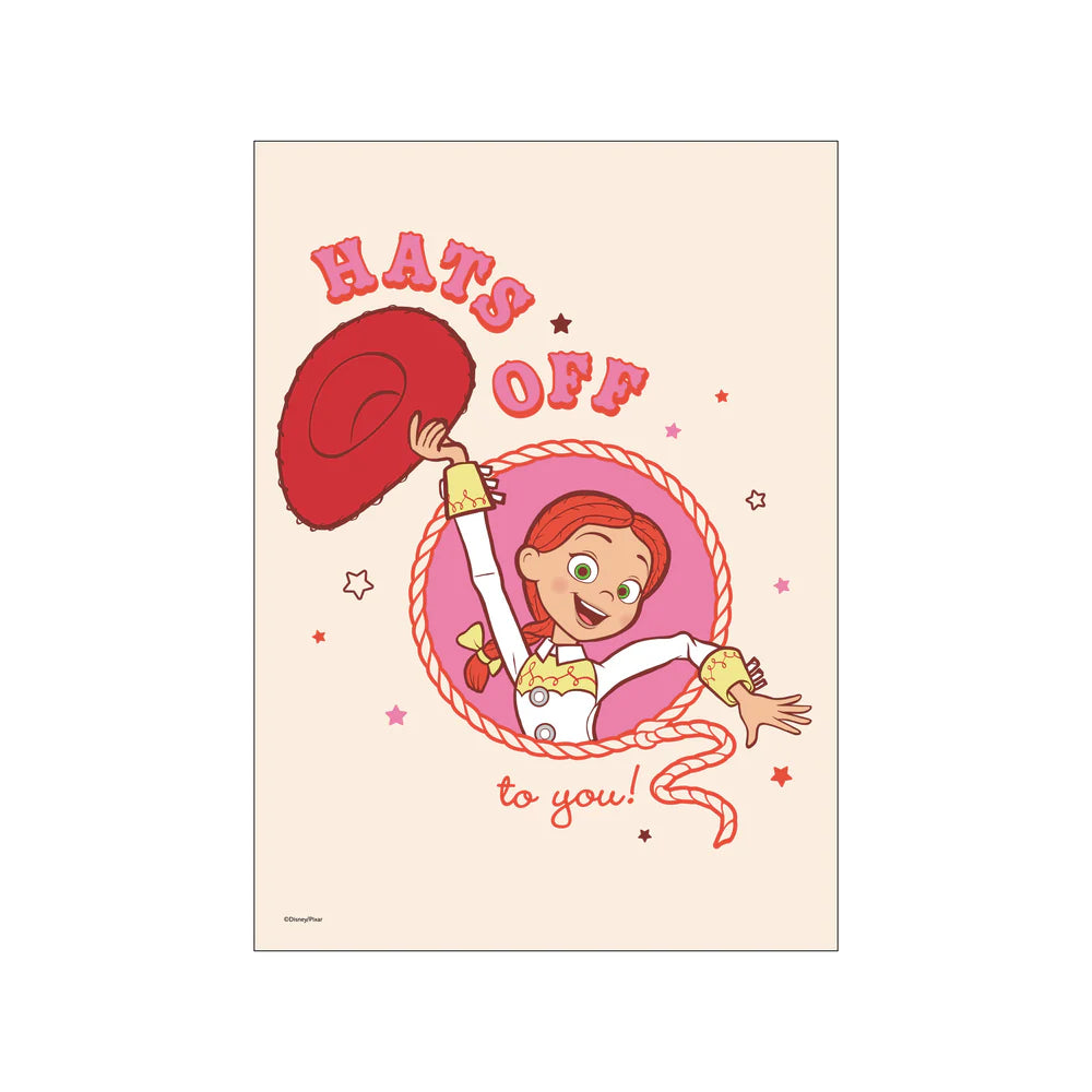 Veggspjald Toy Story - Jessie Lasso Hero