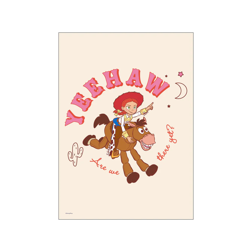 Veggspjald Toy Story - Jessie/Yeehaw