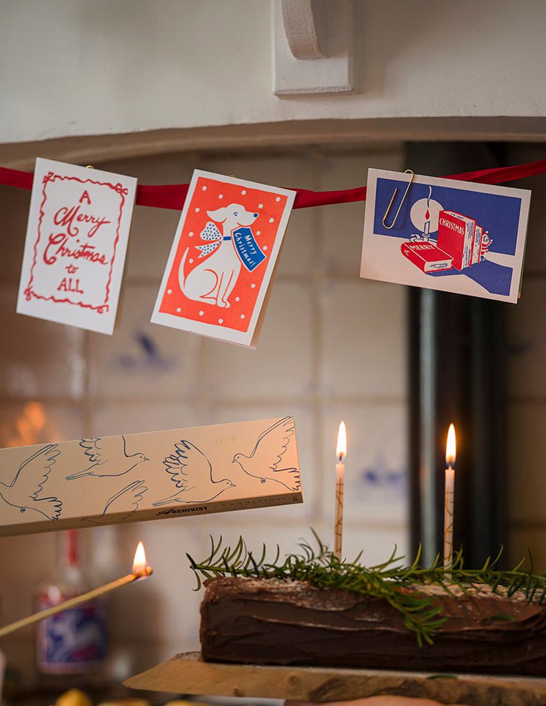 Kort - Christmas Dog