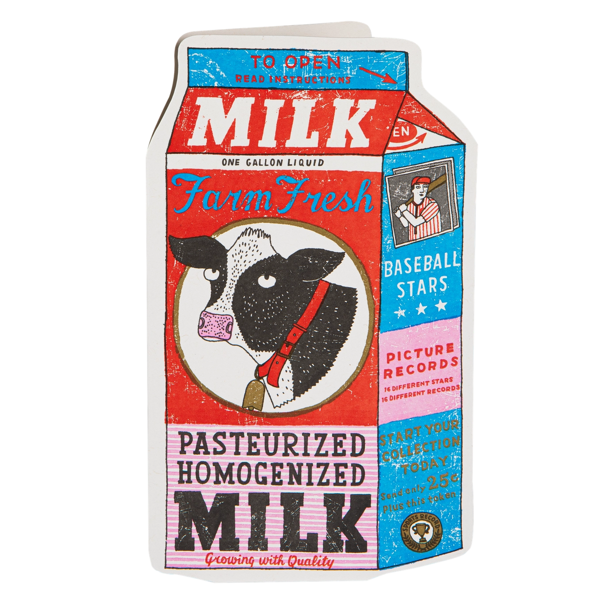 Kort útklippt - Milk Carton