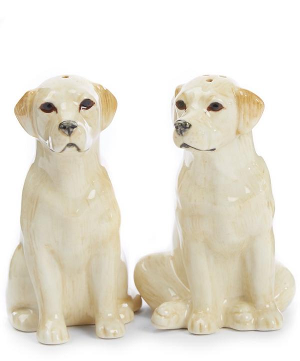 Salt og pipar sett - Labrador/golden