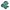 Framreiðsludiskur - shell/teal