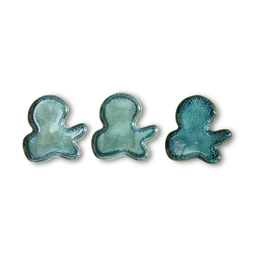 Framreiðsludiskur - shell/teal