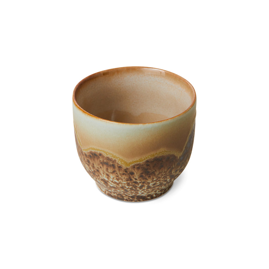 70's keramík bolli - shell
