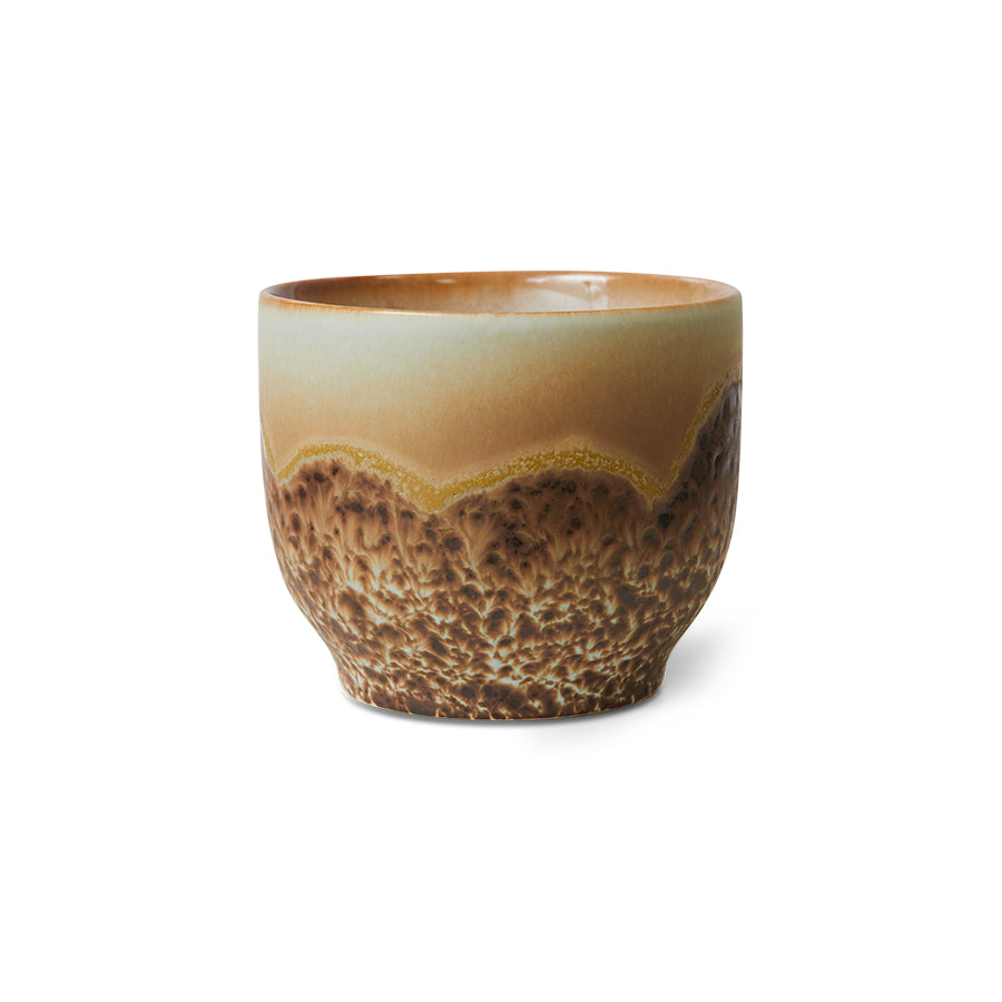 70's keramík bolli - shell
