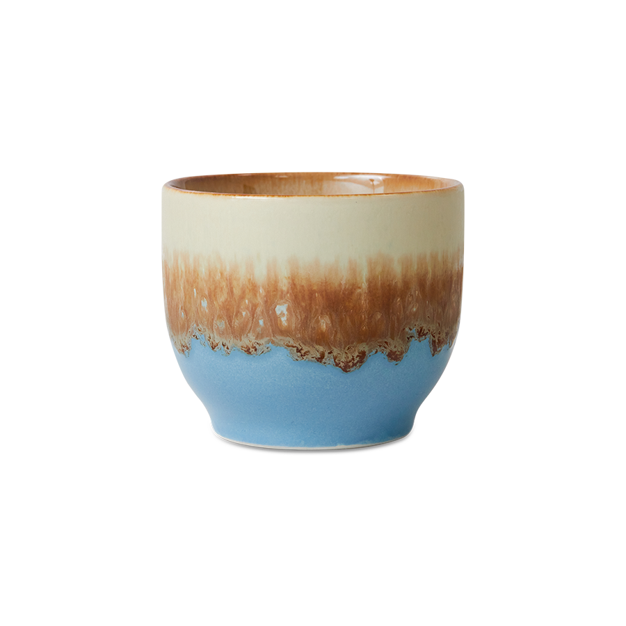 70's keramík bolli - shores