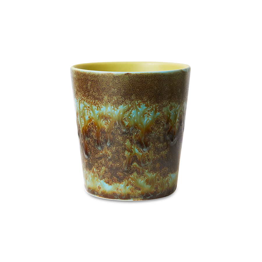 70's keramík bolli - tidal