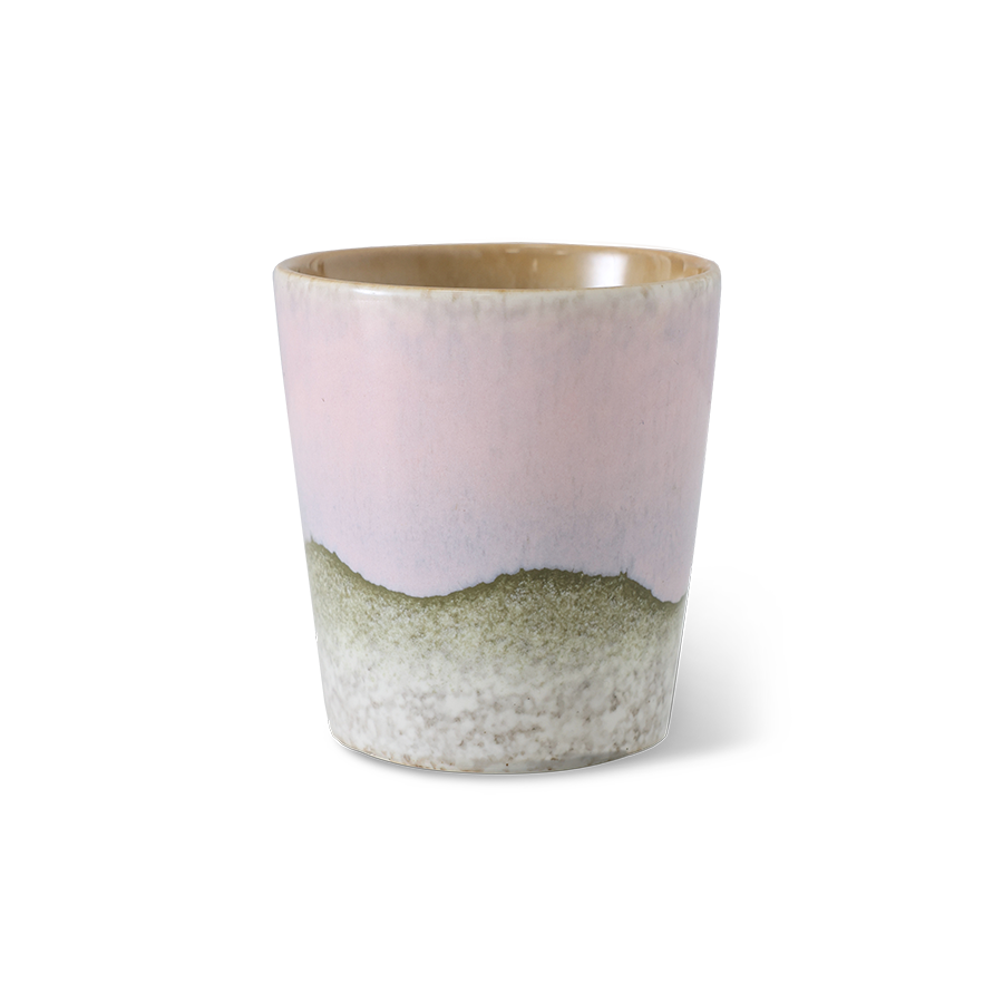 70's keramík bolli - bramble