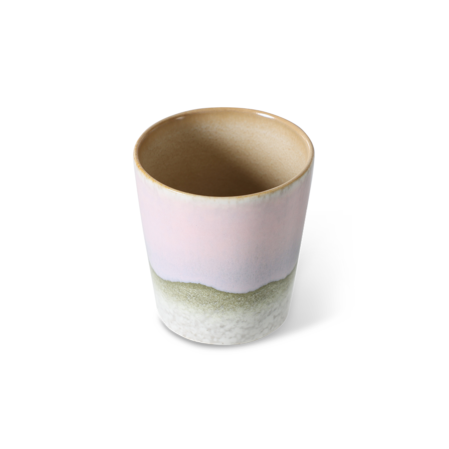 70's keramík bolli - bramble