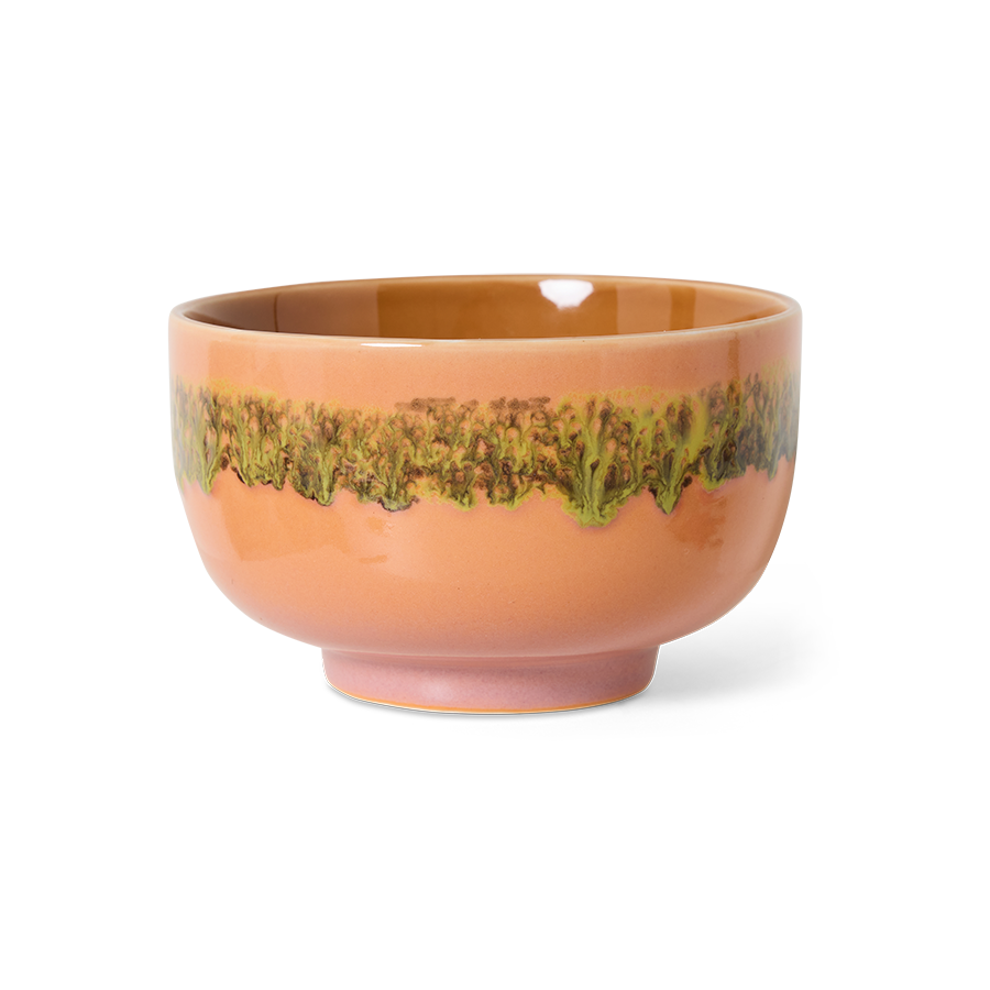 70's keramík súpuskál - lush