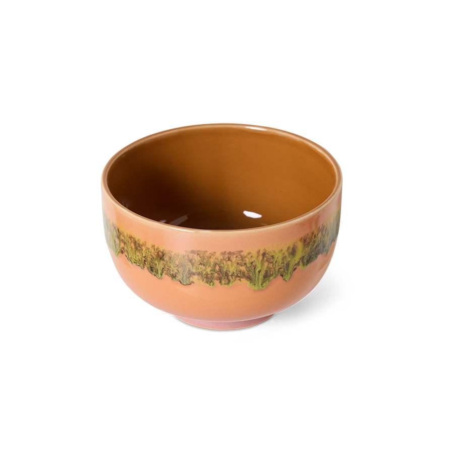 70's keramík súpuskál - lush