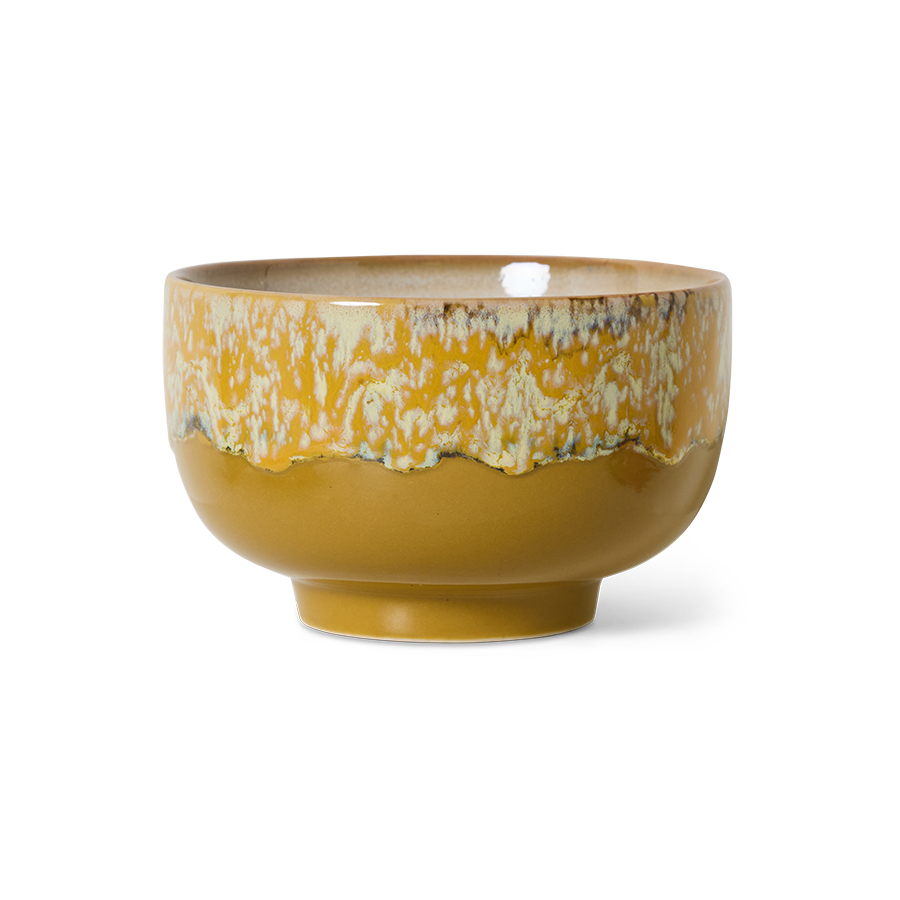 70's keramík súpuskál - sunbeam