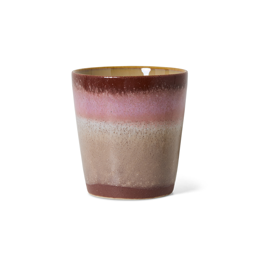 70's keramík bolli - bloom