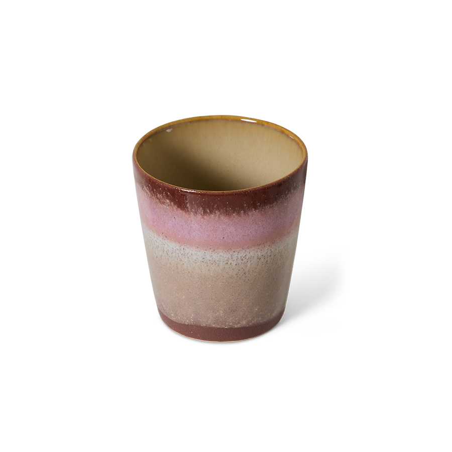 70's keramík bolli - bloom