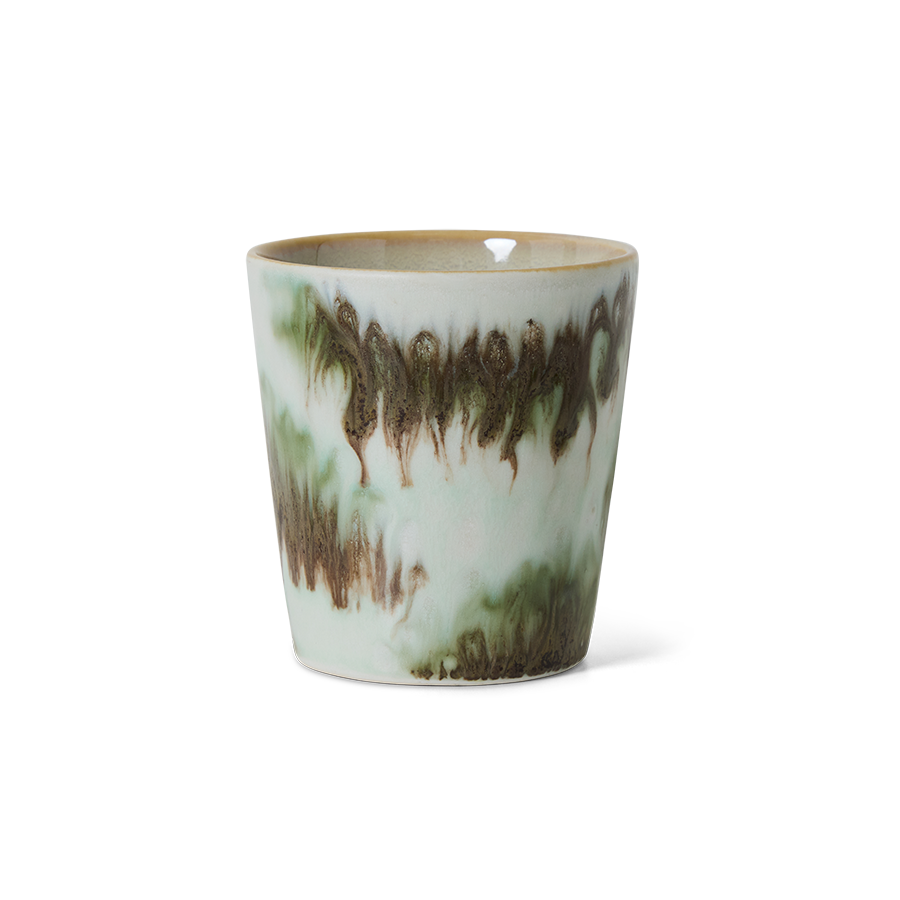 70's keramík bolli - tide