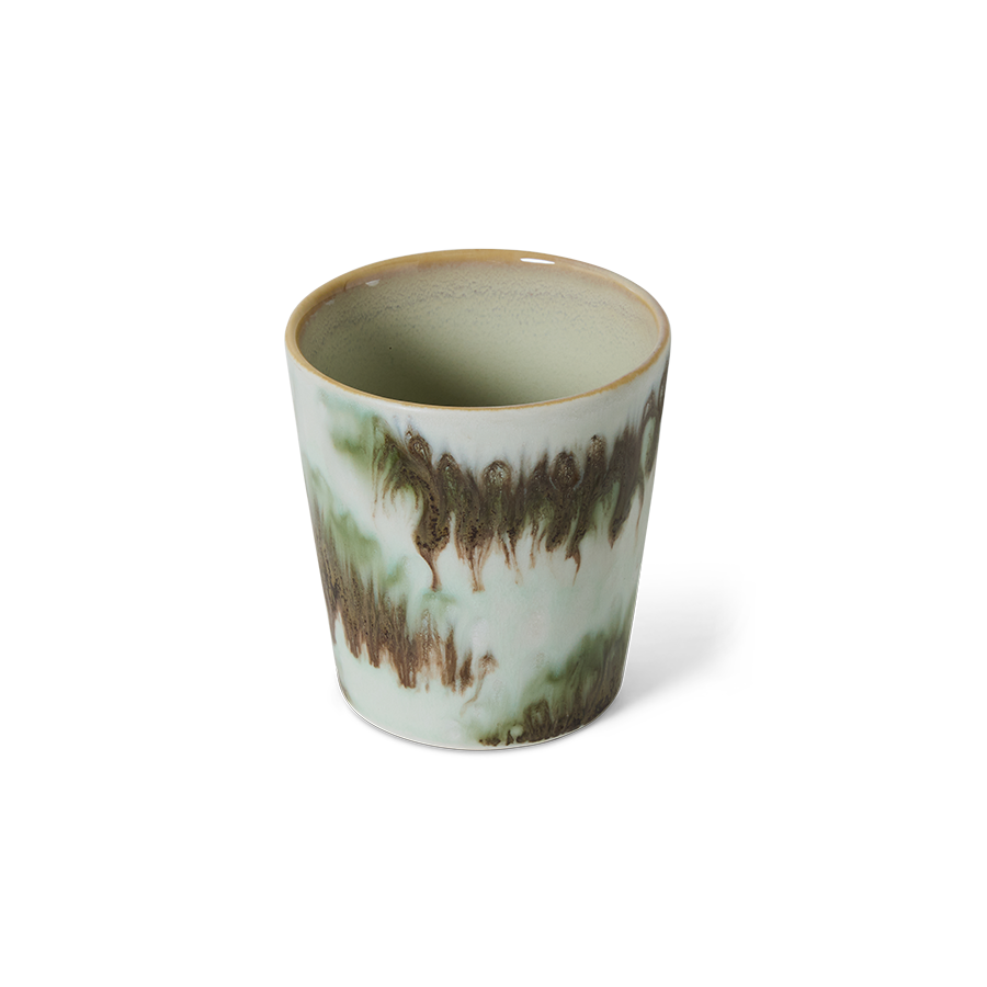 70's keramík bolli - tide