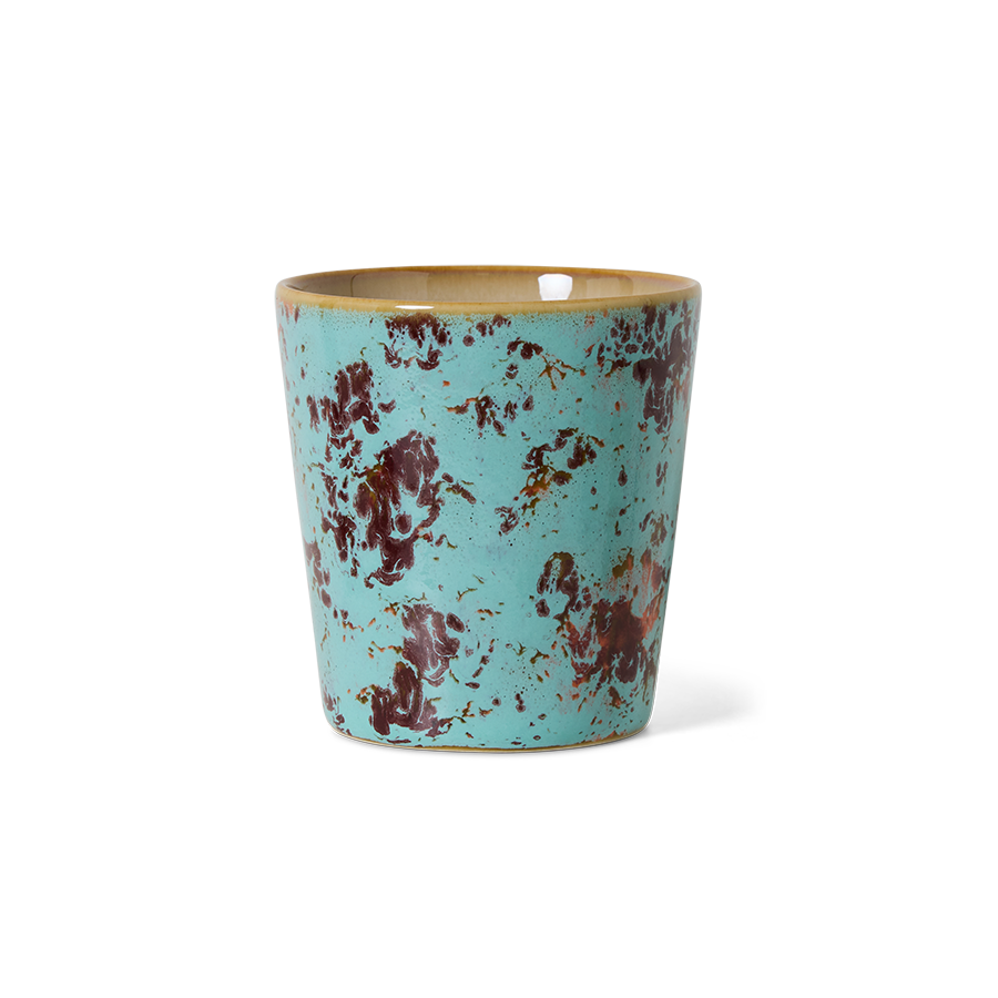 70's keramík bolli - patina