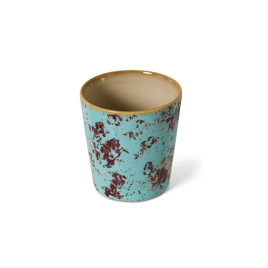 70's keramík bolli - patina
