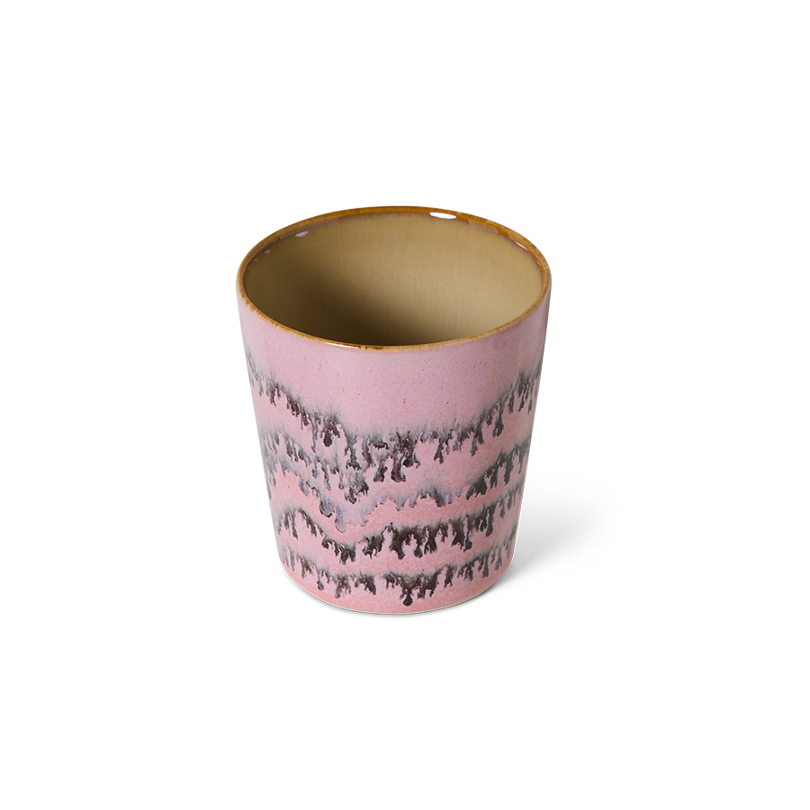 70's keramík bolli - bubble