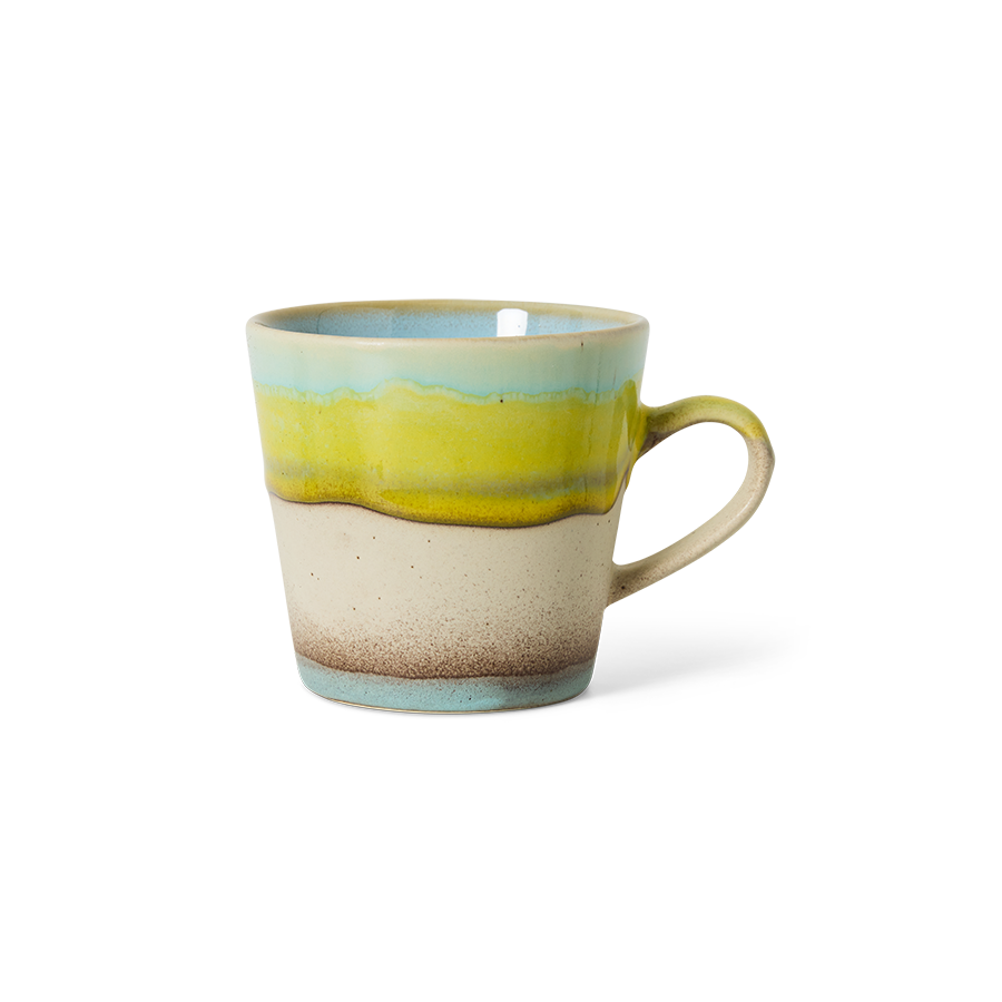 70's keramík americano bolli - glint