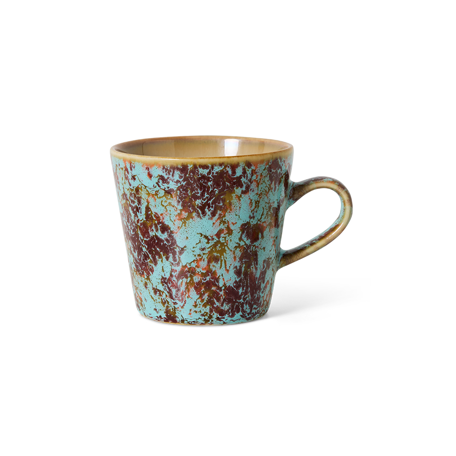 70's keramík americano bolli - patina