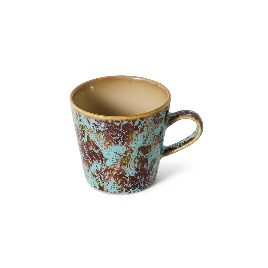70's keramík americano bolli - patina