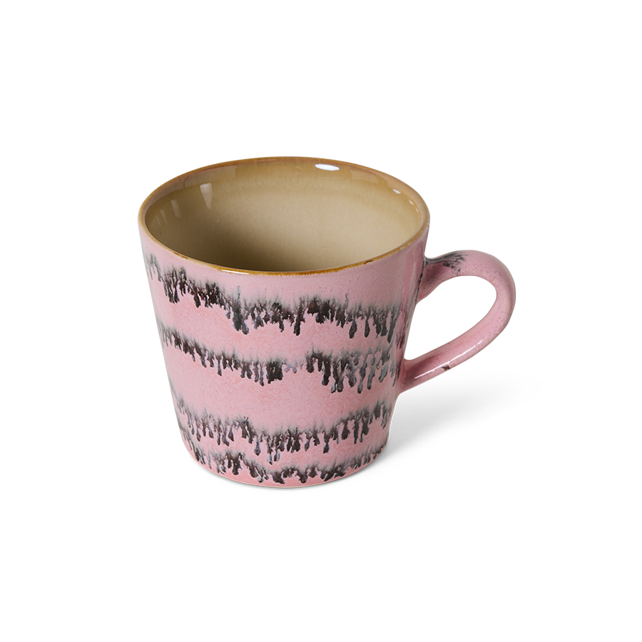 70's keramík cappuccino bolli - bubble