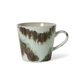70's keramík cappuccino bolli - tide