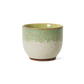 70's keramík bolli - chalk