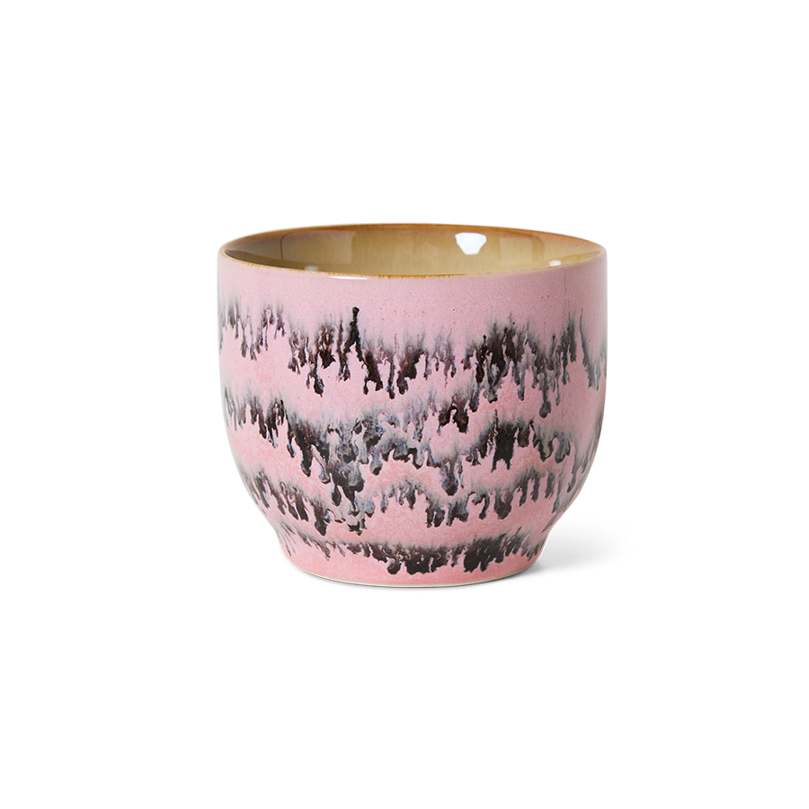 70's keramík bolli - bubble