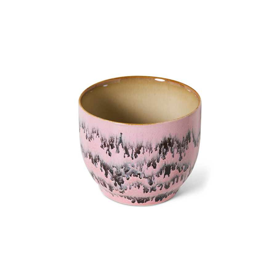 70's keramík bolli - bubble