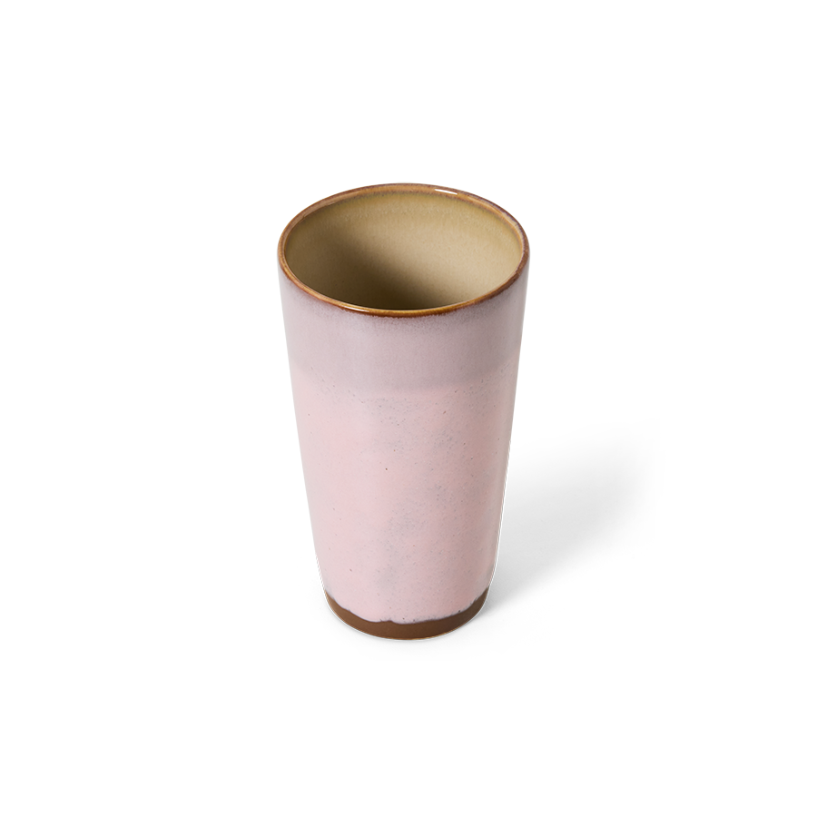 70's keramík latte bolli - vail