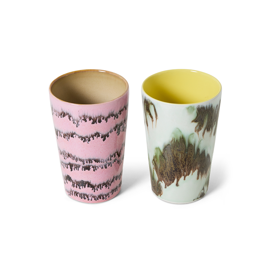 70's bollasett te baroque - 2 stk.