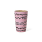 70's keramík tebolli - bubble
