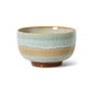 70's keramík súpuskál - skyline